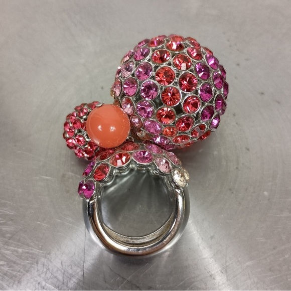 Rare Authentic Swarovski Statement Pink Ring. 52 - Picture 3 of 6